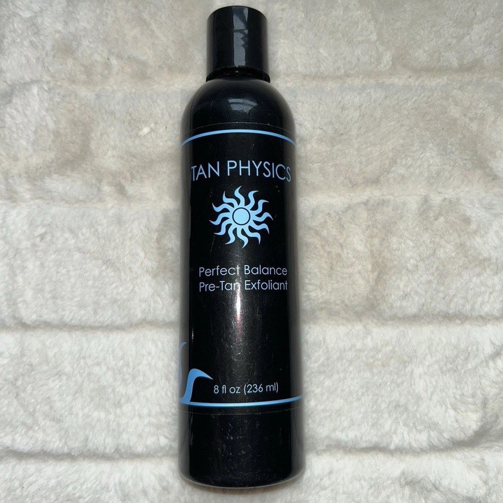 NEW Tan Physics Perfect Balance Pre-Tan Exfoliant Sunless Tanning Exfoliant 8 OZ